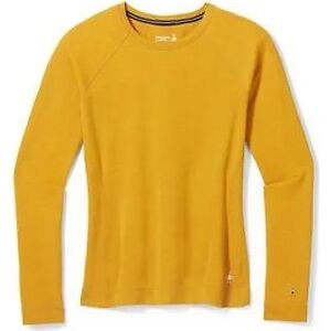 Yellow Smartwool 250 Top - Medium